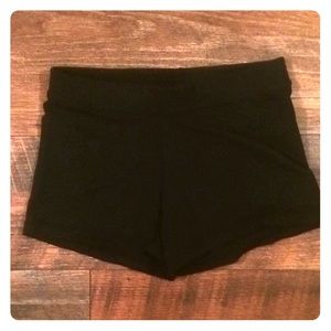Lululemon Black Spandex Shorts